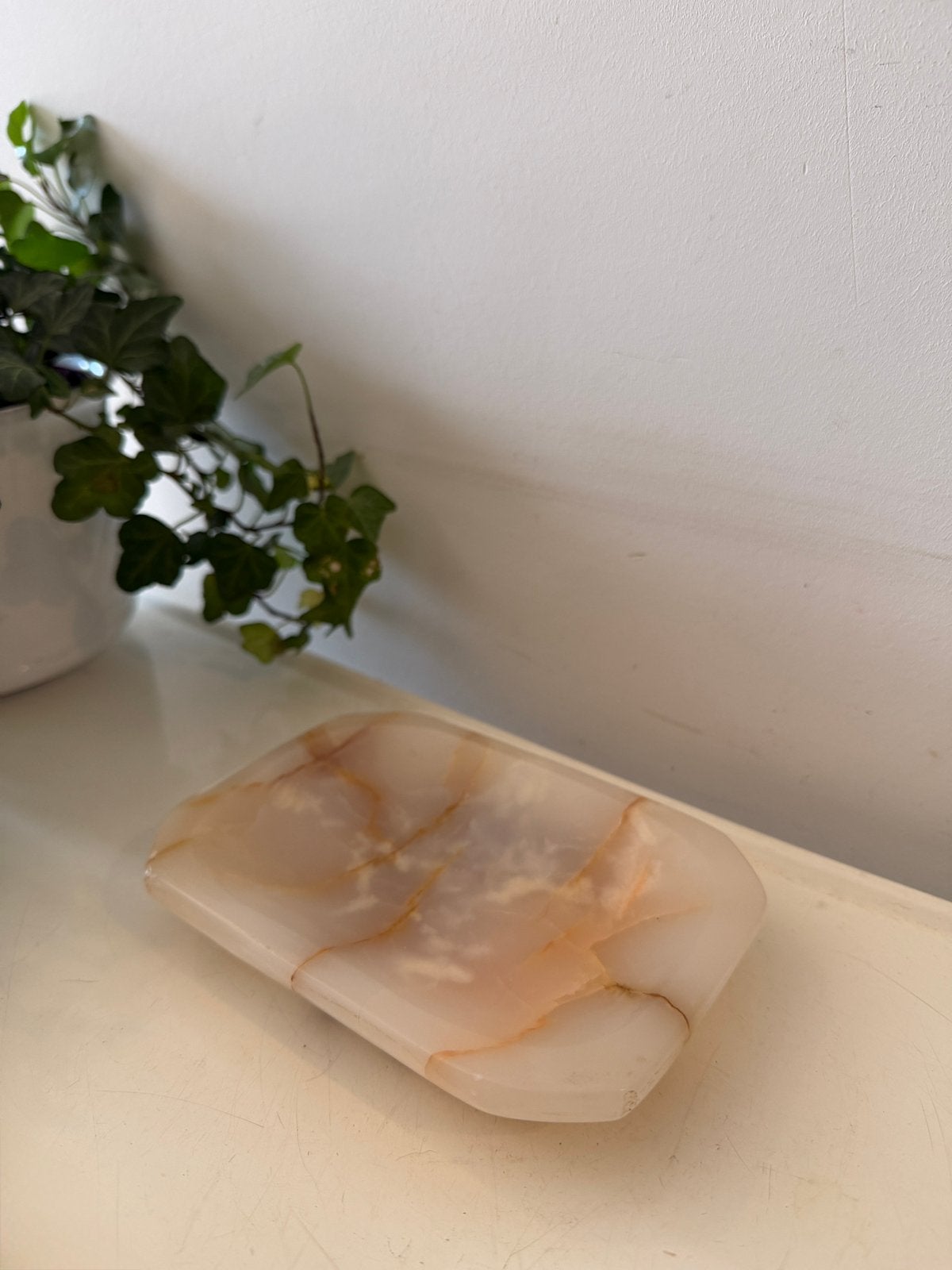 Onyx vintage schaaltje, Ophalen of Verzenden