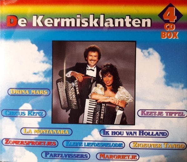 De Kermisklanten 4XCD, Verzenden, Zo goed als nieuw, Pop, Album