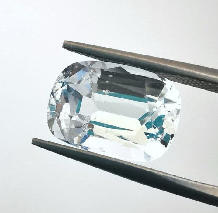 Natuurlijke Gosjeniet 5,64 ct – Kleurloos – ALGT Certificaat, Ophalen of Verzenden