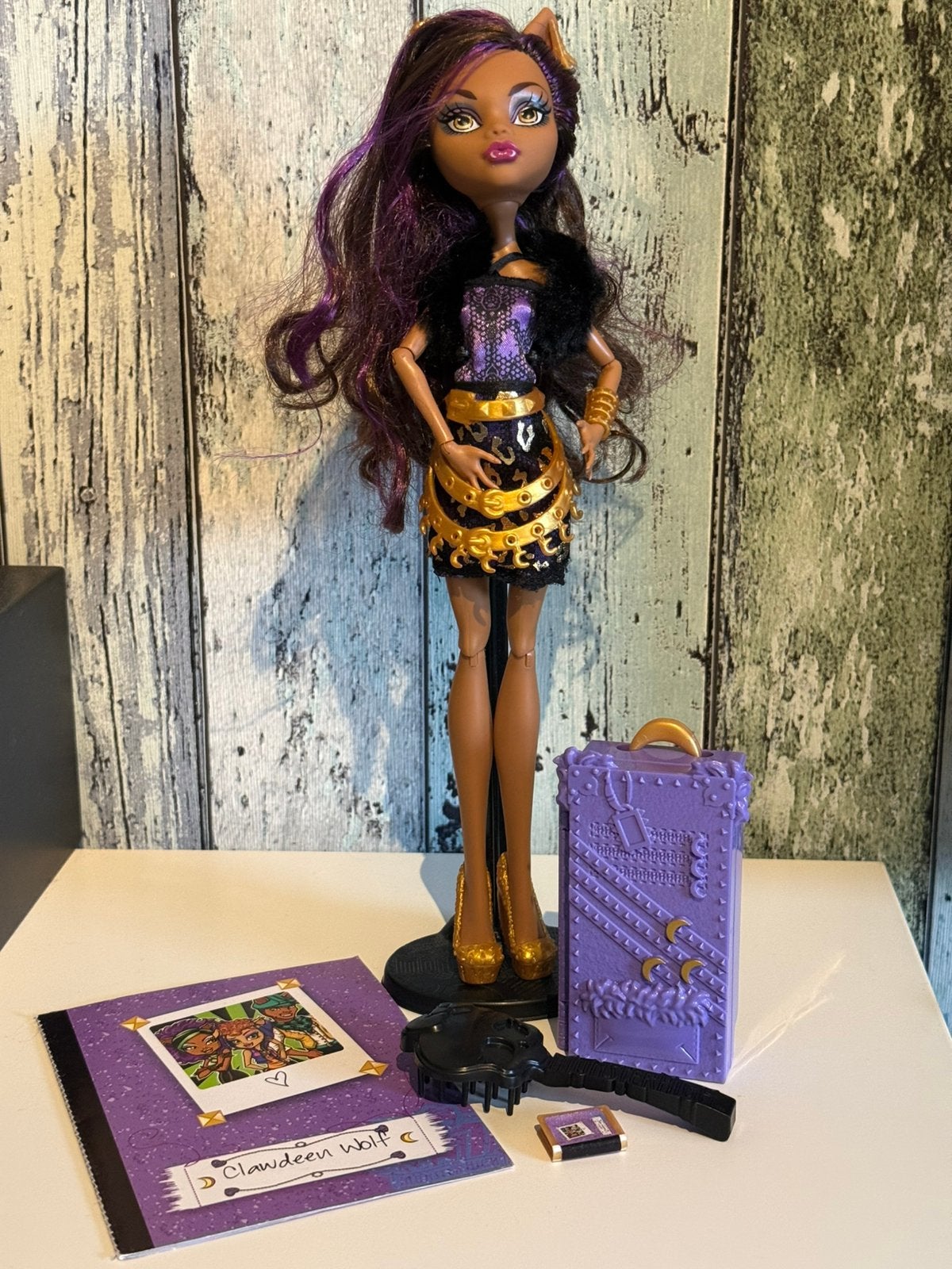 Monster High - Clawdeen, Ophalen of Verzenden, Zo goed als nieuw, Pop