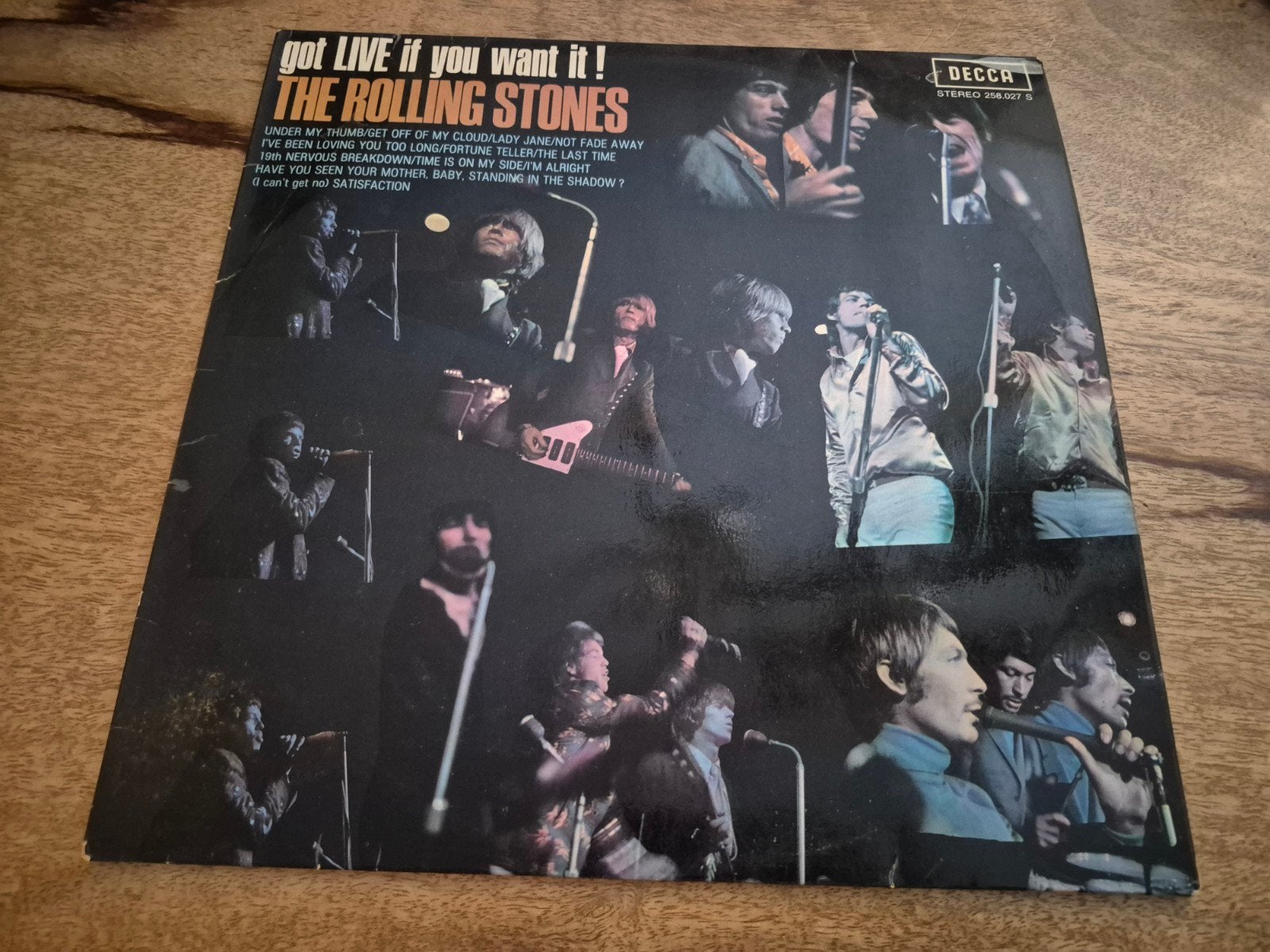 Lp The Rolling Stones Got Live If You Want It (Frankrijk), Ophalen of Verzenden