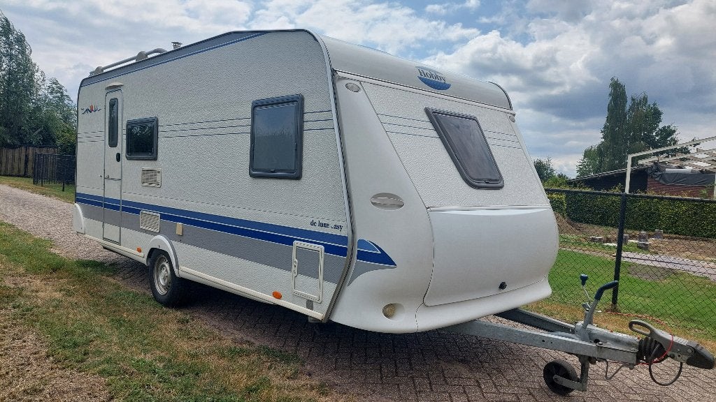 Hobby 500 KMFE de luxe easy uit 2005, Hobby, Treinzit, Particulier, 5 tot 6 meter