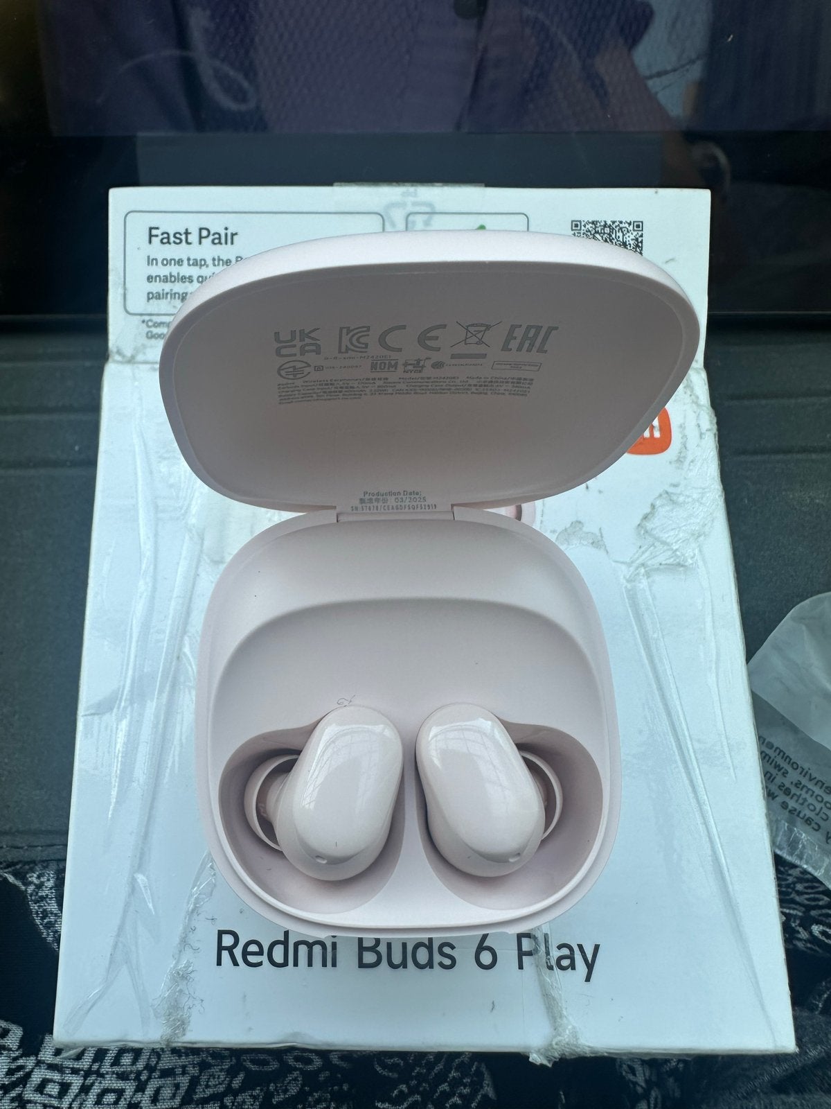 Redmi Buds 6 Play - Roze Draadloze In-ear Hoofdtelefoon, Audio, Tv en Foto, Koptelefoons, Zo goed als nieuw, In-ear, Overige merken