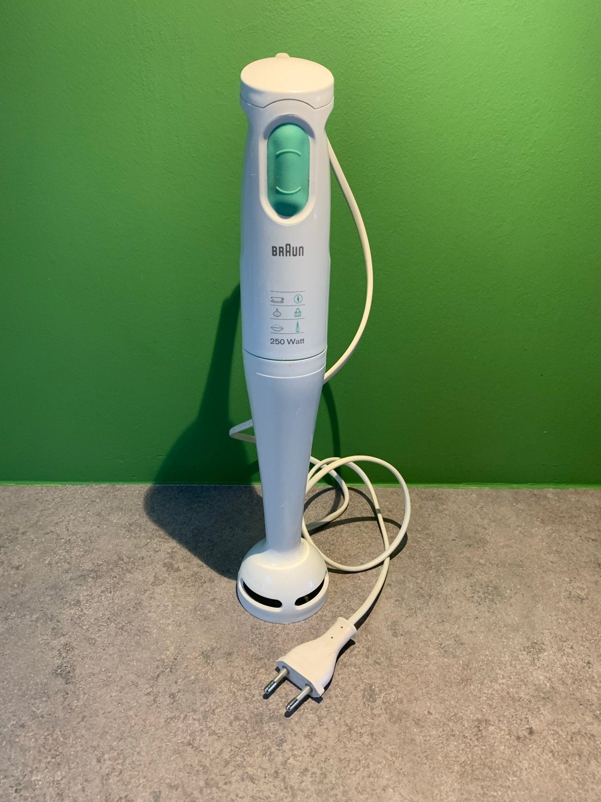 Braun MR 400, type 4185, staafmixer 250 Watt, Ophalen of Verzenden, Zo goed als nieuw, Vaatwasserbestendig, Minder dan 1 liter