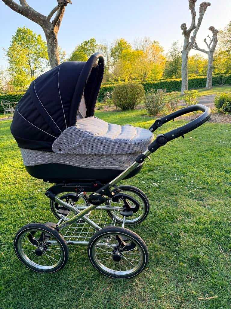 Baby Merc kinderwagen zo goed als nieuw met veel extra's, Luchtbanden, Zo goed als nieuw, Combiwagen, Ophalen