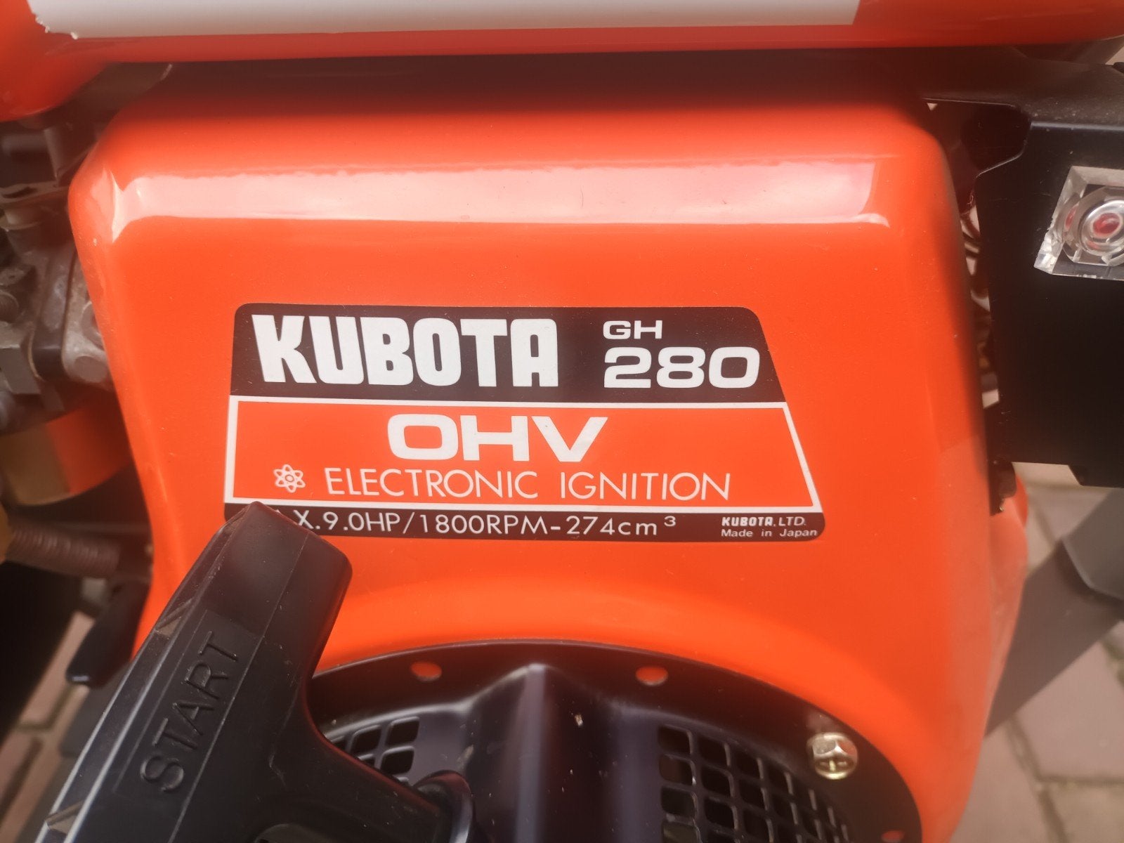 KUBOTA GH280 9PK < 10 DRAAIUREN, Ophalen, Zo goed als nieuw, Kubota