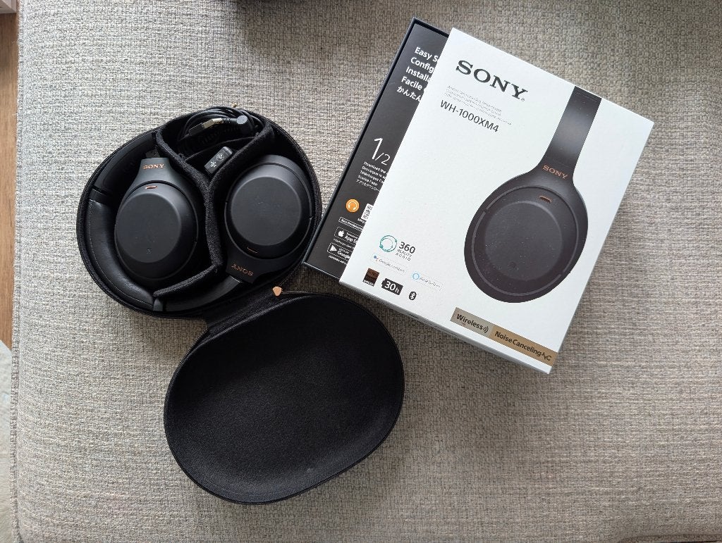Sony WH-1000XM4 Draadloze Noise-Cancelling Hoofdtelefoon, Audio, Tv en Foto, Koptelefoons, Ophalen of Verzenden, Zo goed als nieuw