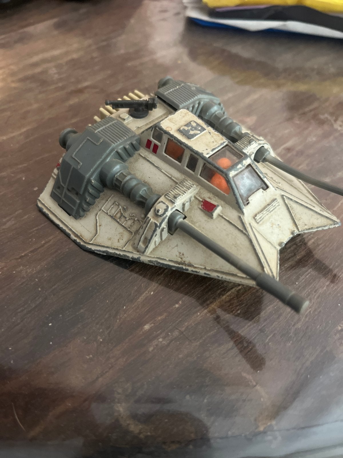Vintage Star Wars Snowspeeder uit 1980 - Kenner, Ophalen of Verzenden, Gebruikt, Gebruiksvoorwerp