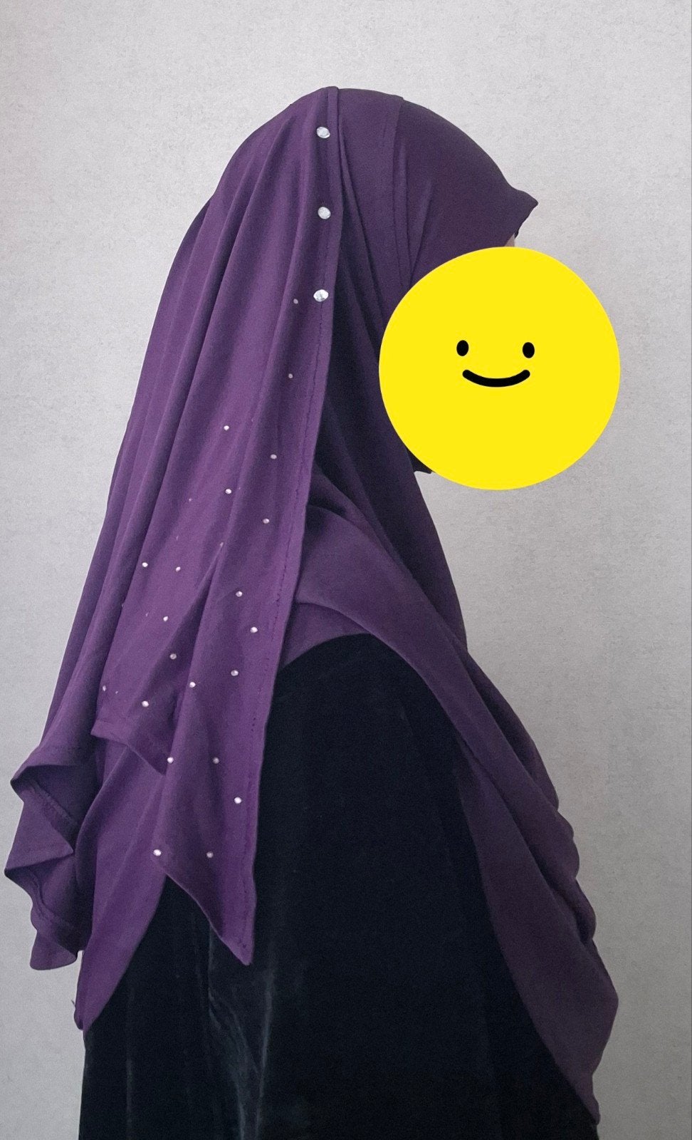 Nieuwe Instant Hijab met steentjes in meerdere kleuren, Kleding | Dames, Ophalen of Verzenden, Nieuw