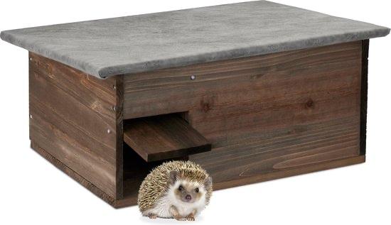 Egel huisje donkerbruin, Ophalen, Helmond / Someren, Nieuw, Babijhandel@gmail.com