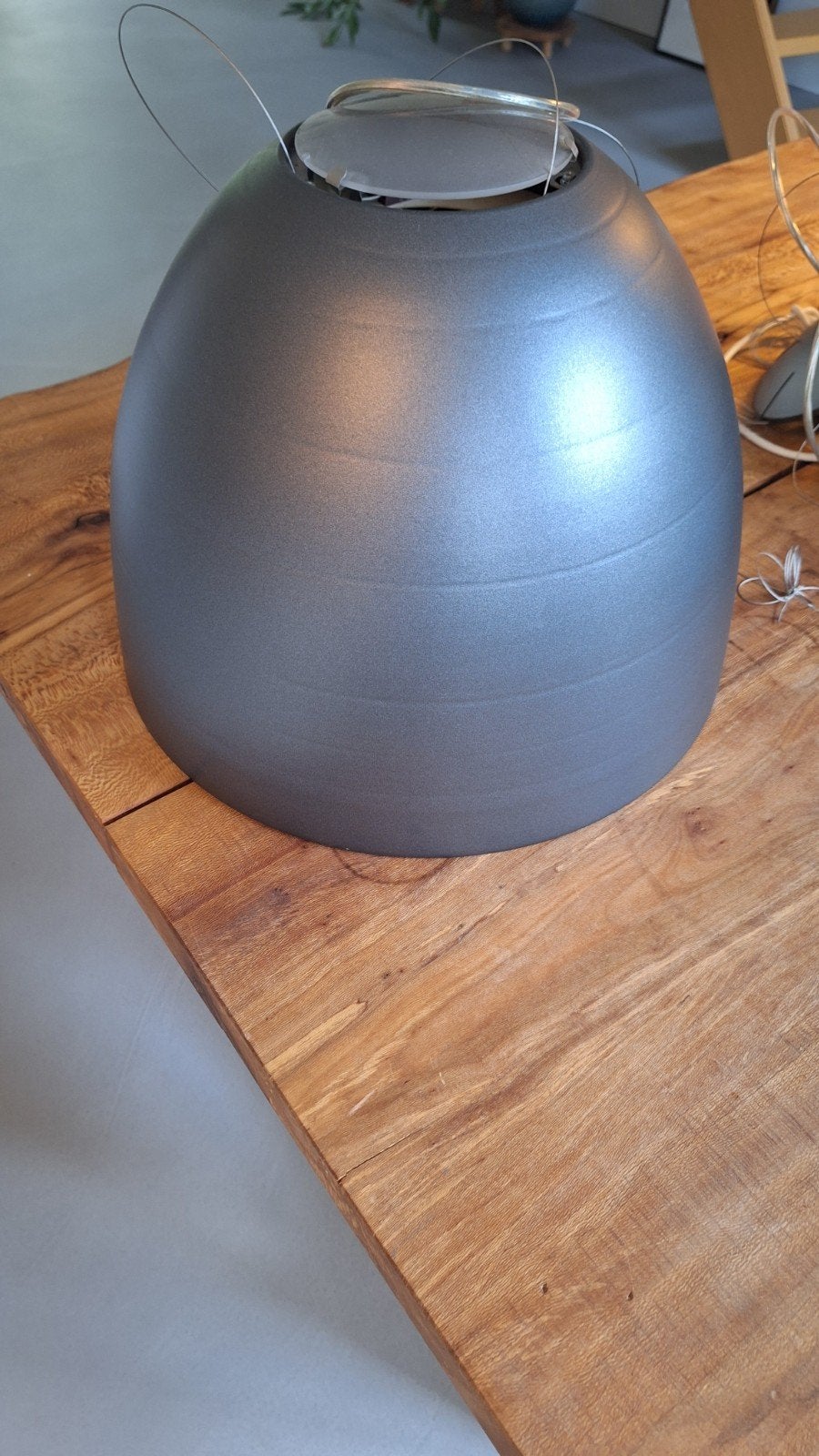 Artemide Nur hanglamp - Antracietgrijs - Ernesto Gismondi, Huis en Inrichting, Ophalen of Verzenden, Zo goed als nieuw, Glas, Modern Design