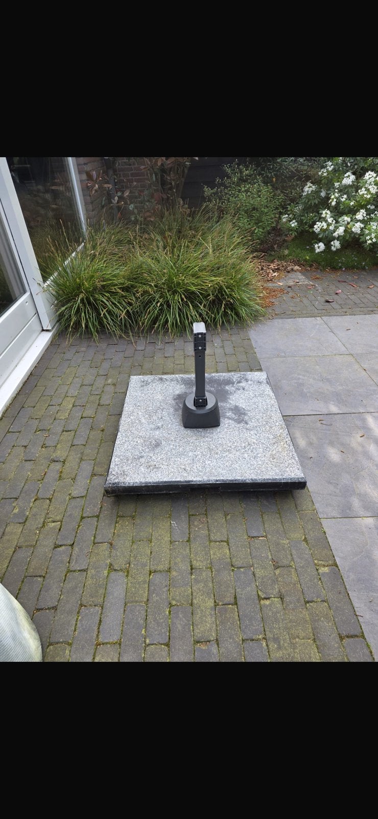 Parasolvoet met 4 Wielen, Ophalen, Gebruikt, Minder dan 1 meter, Parasolvoet