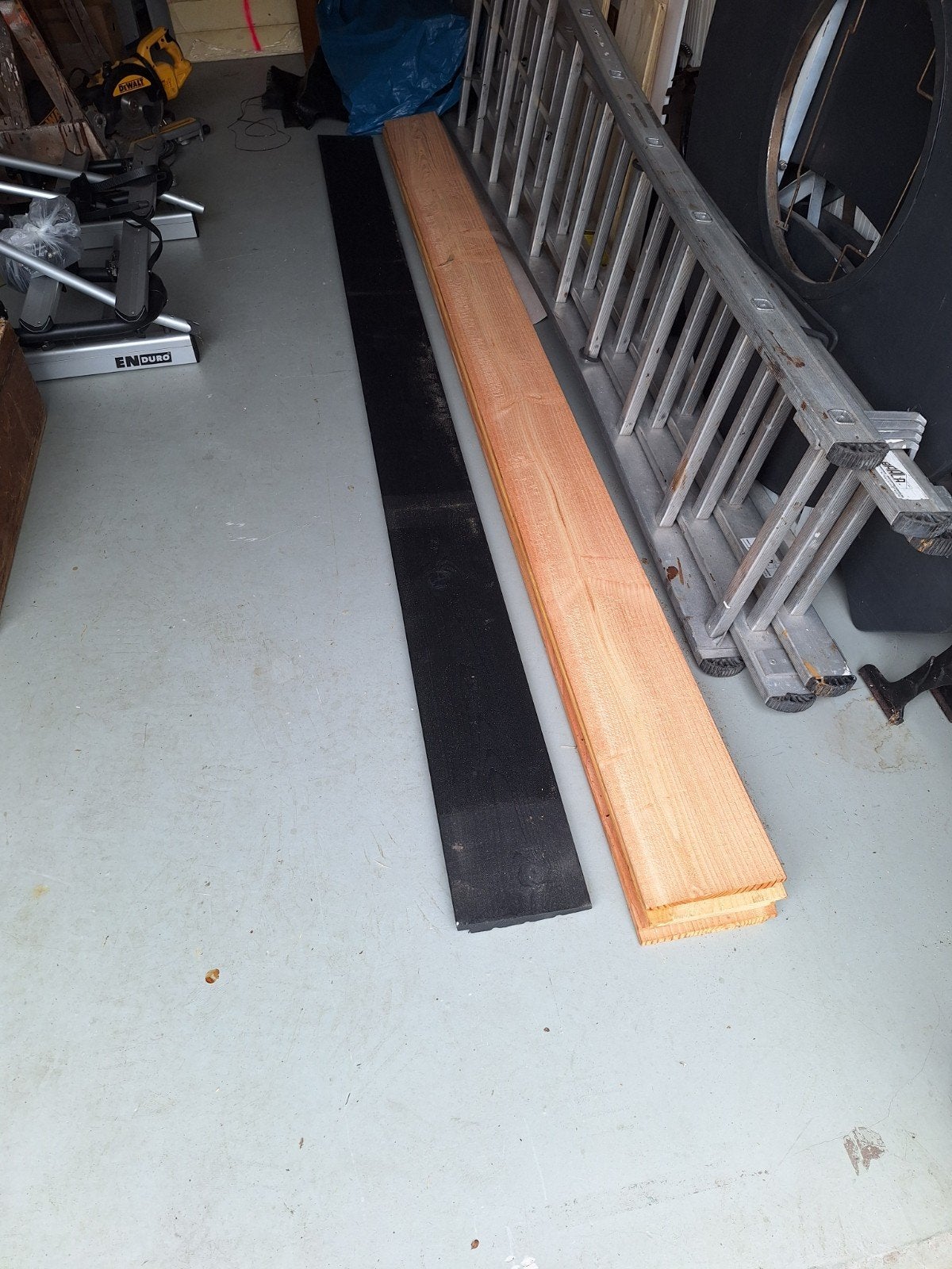 Te koop Zweeds rabat, Doe-het-zelf en Verbouw, Hout en Planken, Minder dan 25 mm, Ophalen of Verzenden, Plank, Minder dan 200 cm
