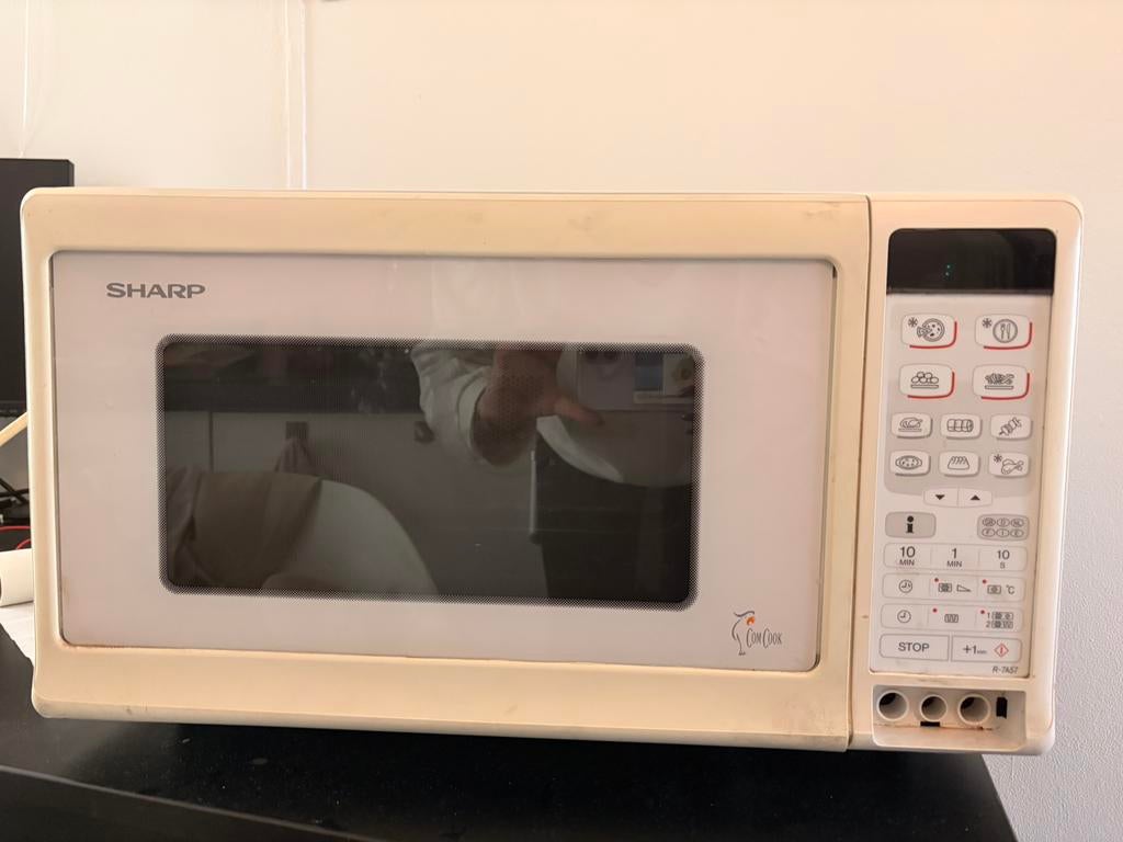 Sharp combi magnetron, Ophalen, Combimagnetron, Gebruikt, Draaiplateau