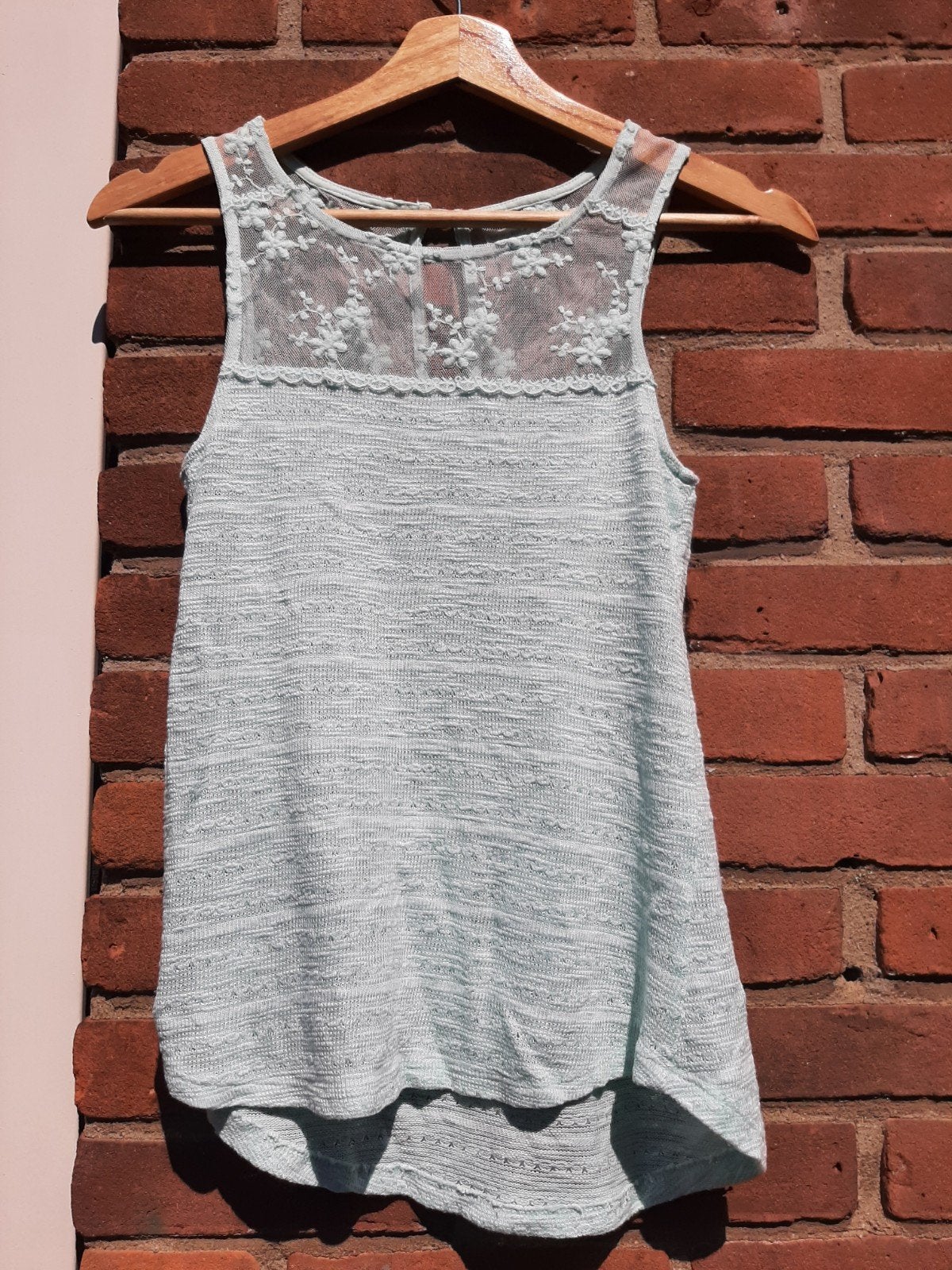 Mint groene top, Kleding | Dames, Tops, Gedragen, Groen, Bershka, Ophalen of Verzenden