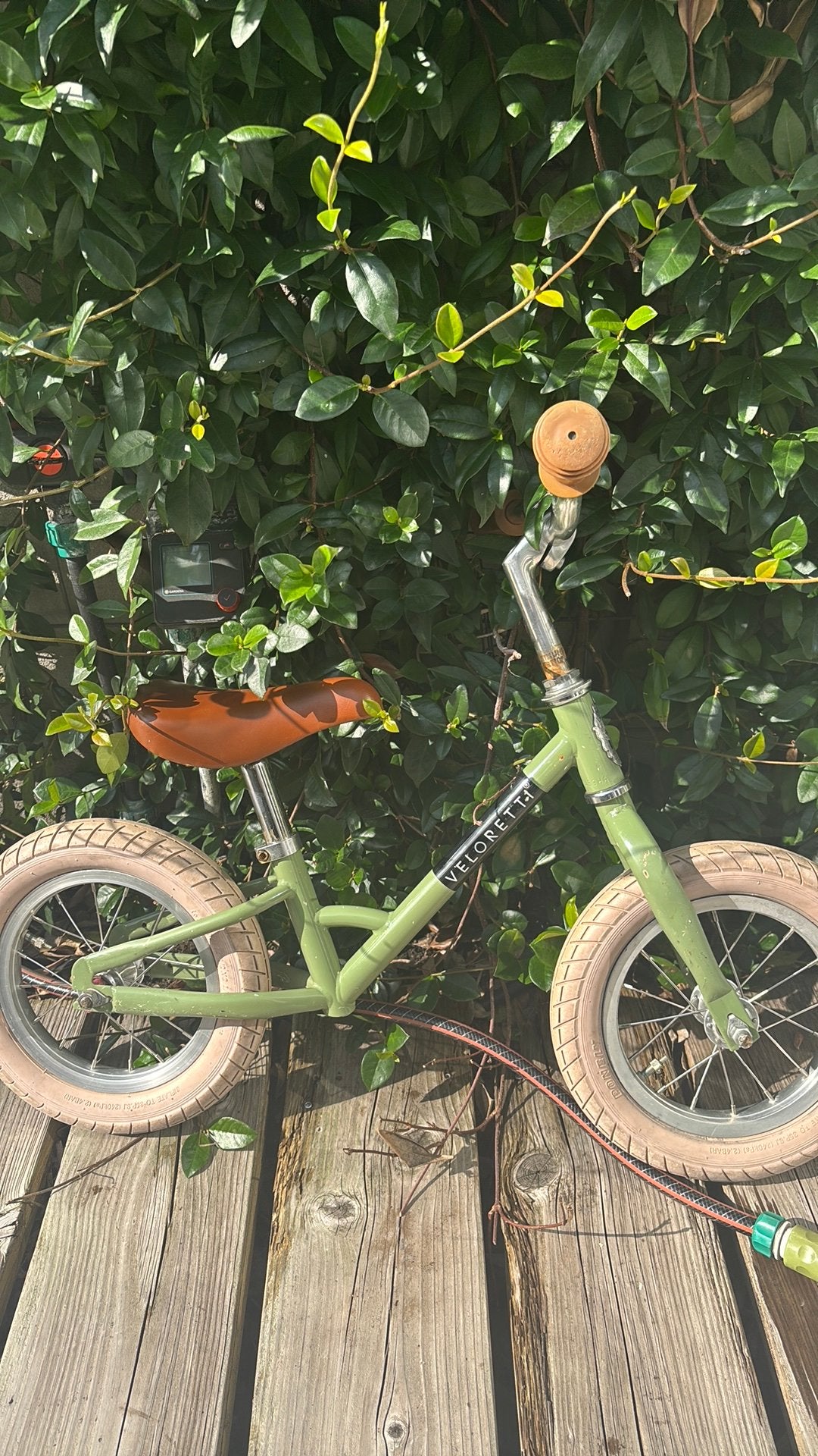 Loopfiets Veloretti kiderfiets groen, Ophalen, Gebruikt, Minder dan 16 inch