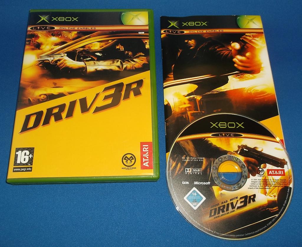 Driver 3 (Xbox), Spelcomputers en Games, Games | Xbox Original, Gebruikt, Overige genres, 1 speler, Vanaf 16 jaar, Verzenden