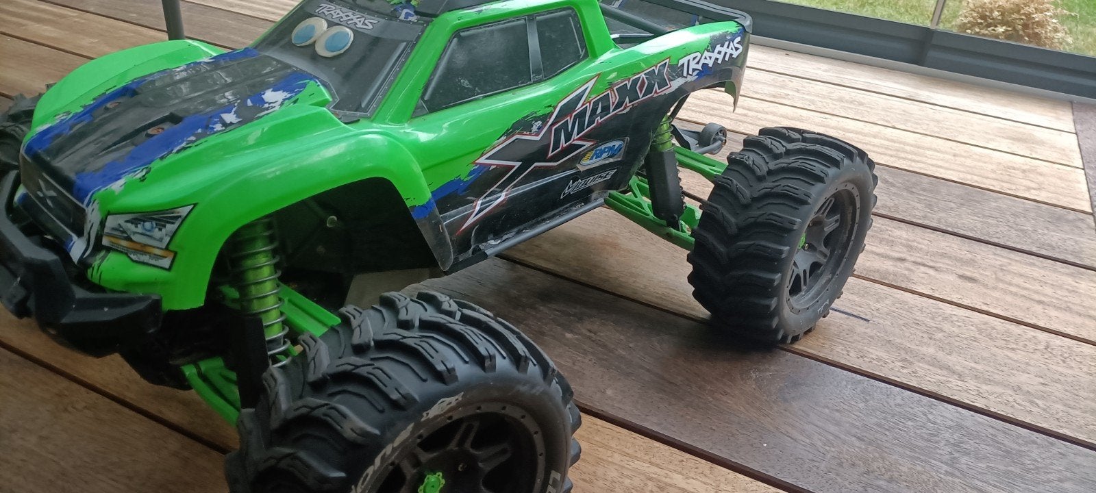 Traxxas X Maxx 8s wide kit, Elektro, Gebruikt, Auto offroad, Ophalen of Verzenden