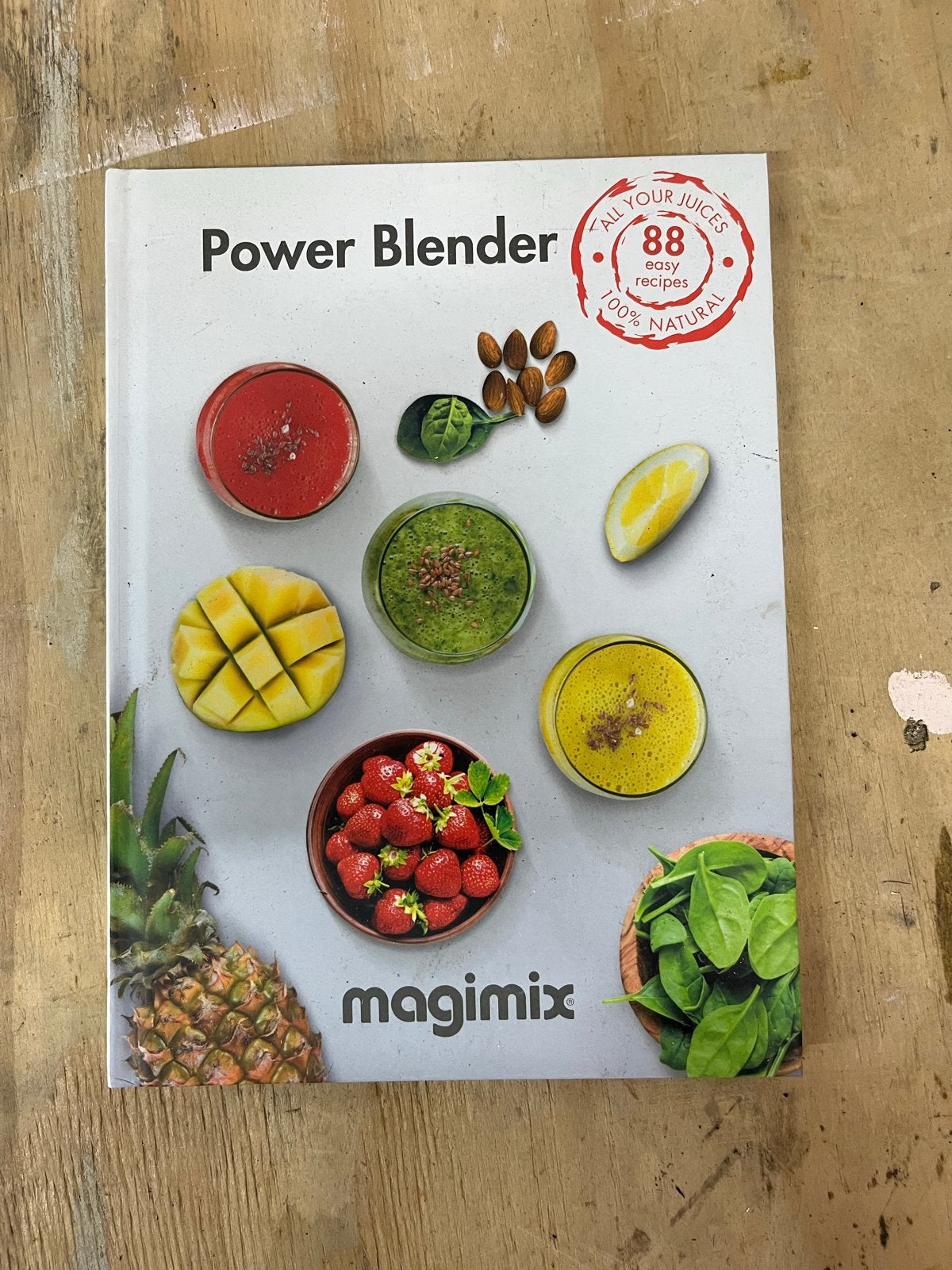 Magimix Power Blender Boek - 88 recepten, Ophalen of Verzenden, Zo goed als nieuw, Gezond koken
