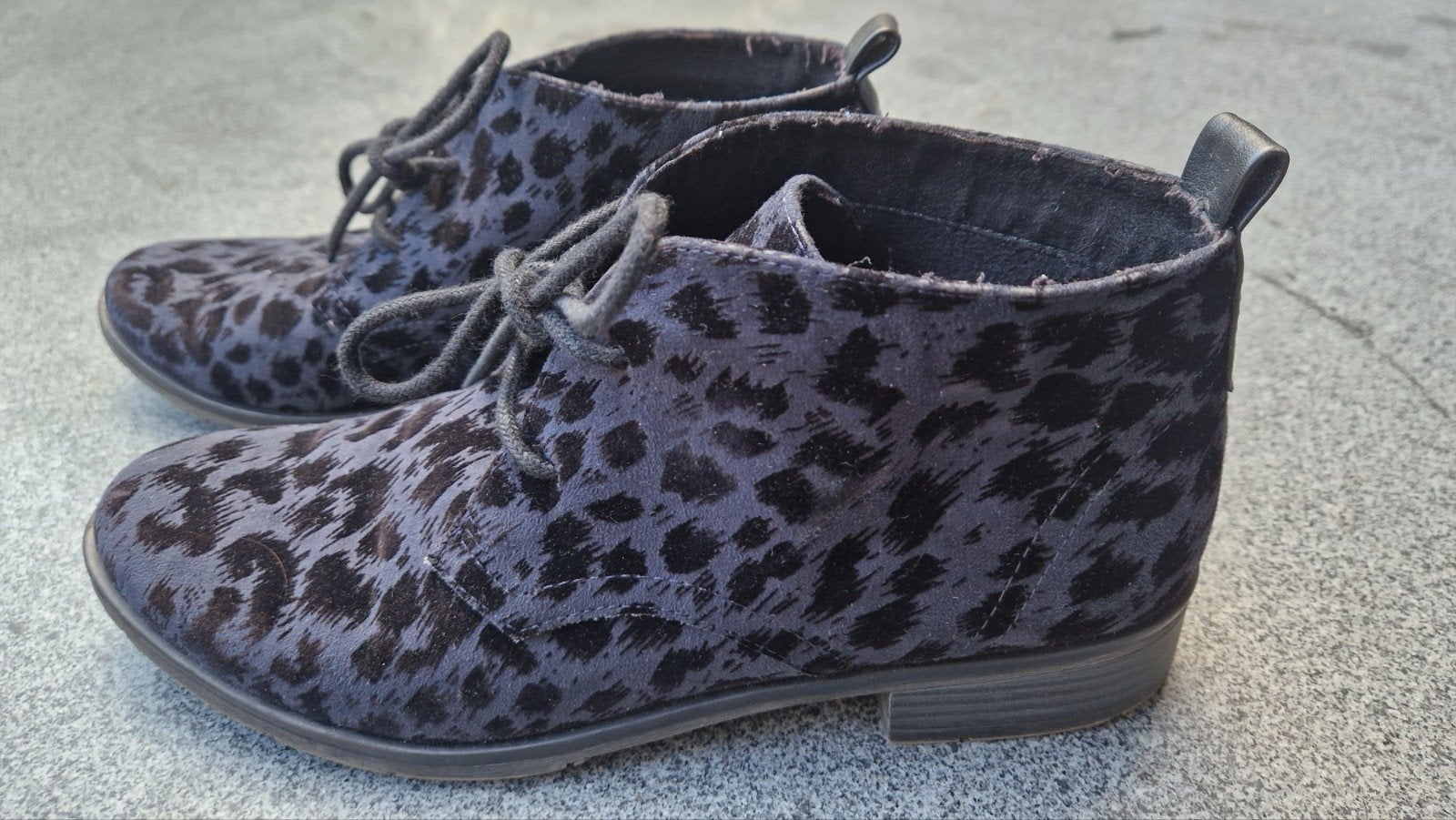 Marco Tozzi Enkellaarsjes met Luipaardprint Maat 40, Kleding | Dames, Schoenen, Ophalen, Blauw, Lage of Enkellaarzen, Marco Tozzi