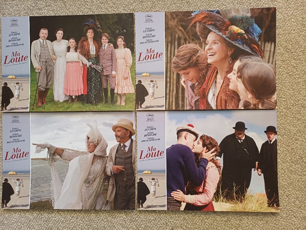 MA   LOUTE      lobbycard set., Verzenden, Nieuw, A1 t/m A3, Film en Tv
