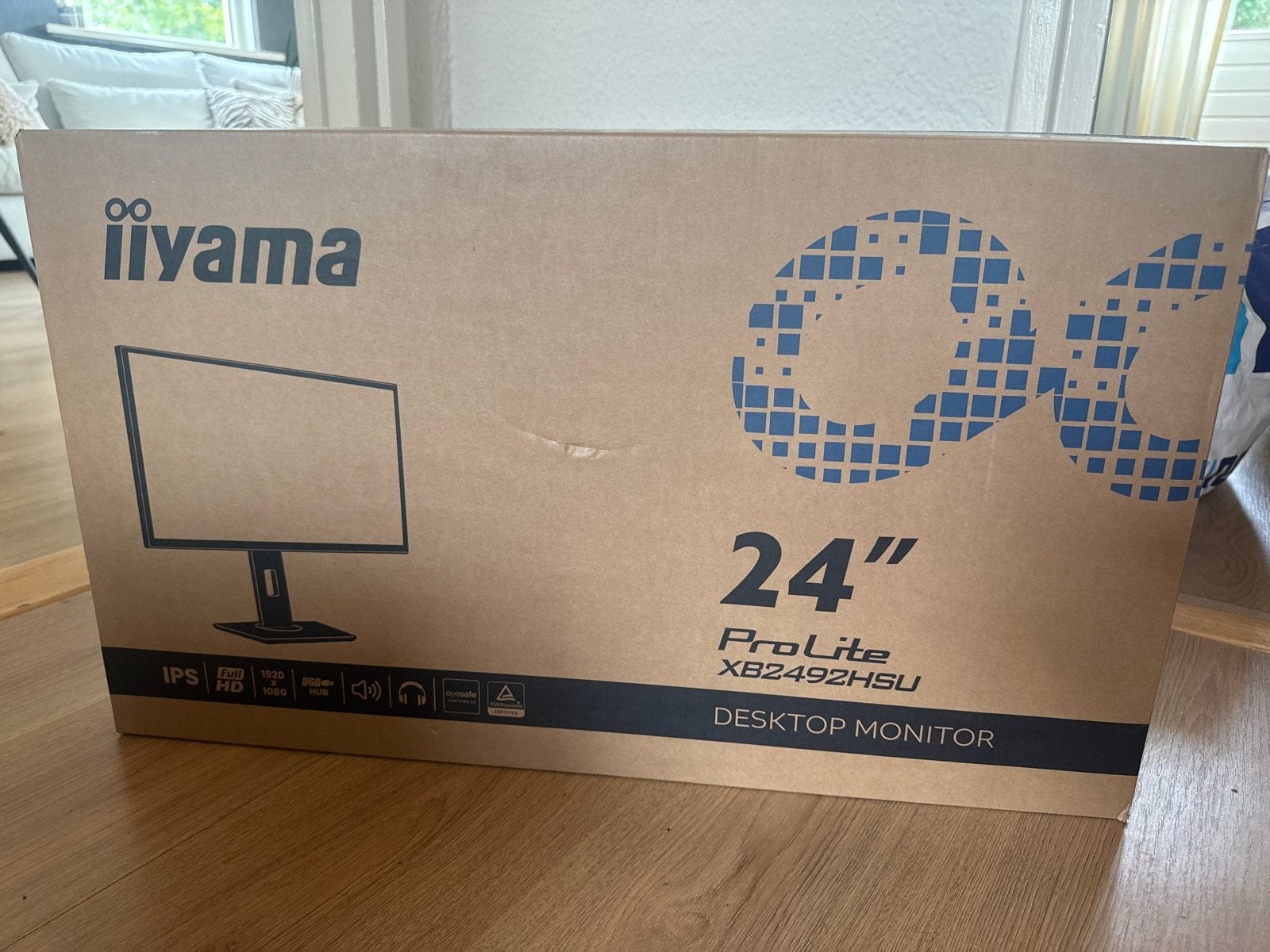 Iiyama ProLite XB2492HSU 24 inch IPS Desktop Monitor, Computers en Software, Monitoren, Ophalen, HDMI, IPS, Nieuw