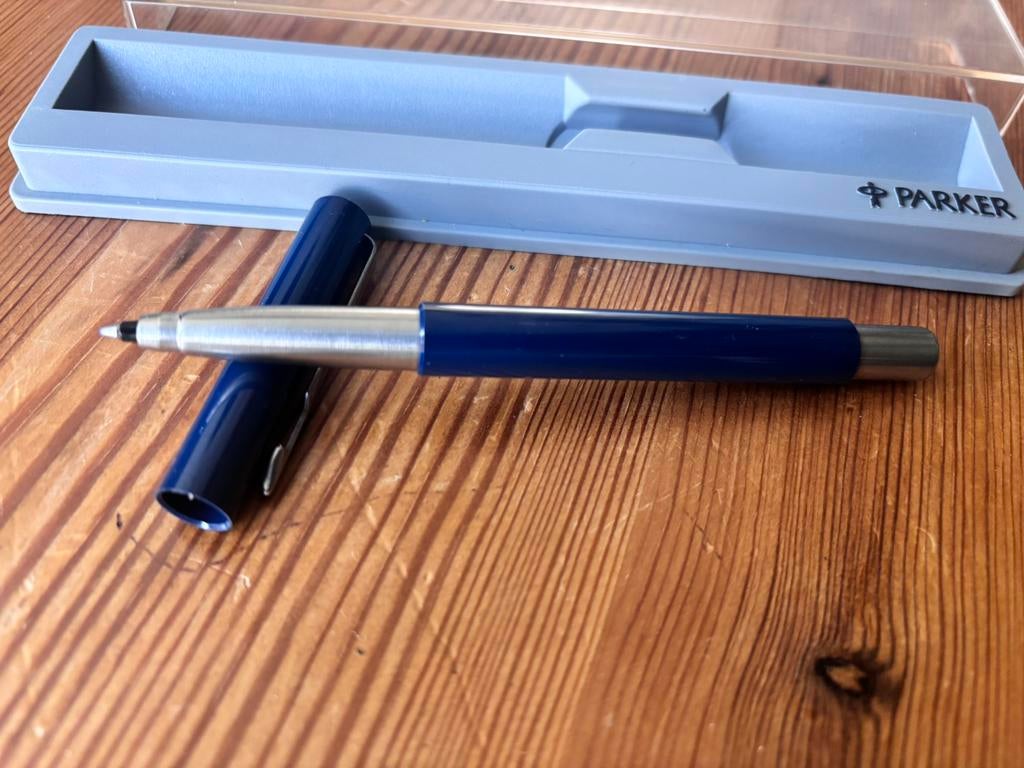 Parker rollerball pen, Verzamelen, Gebruikt, Parker, Overige typen, Met doosje