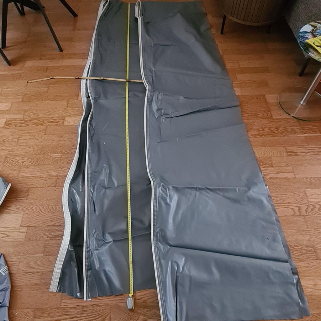 Eurotrail caravan tochtstroken 2 stuks en wielflap, Ophalen, Zo goed als nieuw