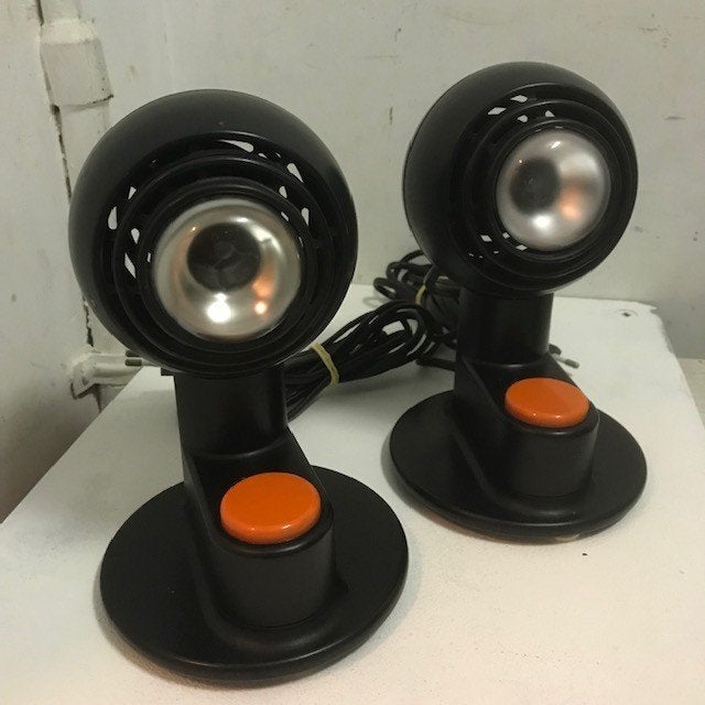 OSRAM, magnetische bollamp / spot (2x), Zwart, Ophalen of Verzenden, Gebruikt, Design