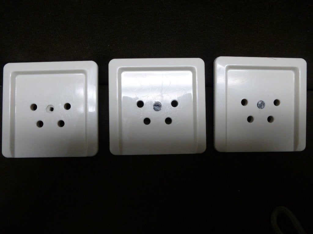 Jung | inzetplaatje PTT | artikelnummer 05610385 | 3 stuks, Ophalen of Verzenden, Zo goed als nieuw