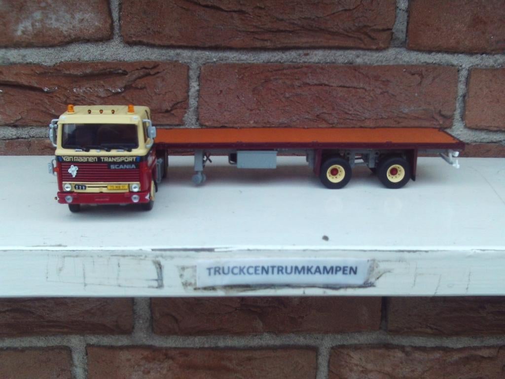 WSI  Scania 1  4 x 2  van  van  Maanen., Ophalen of Verzenden, Nieuw, Bus of Vrachtwagen, Wsi