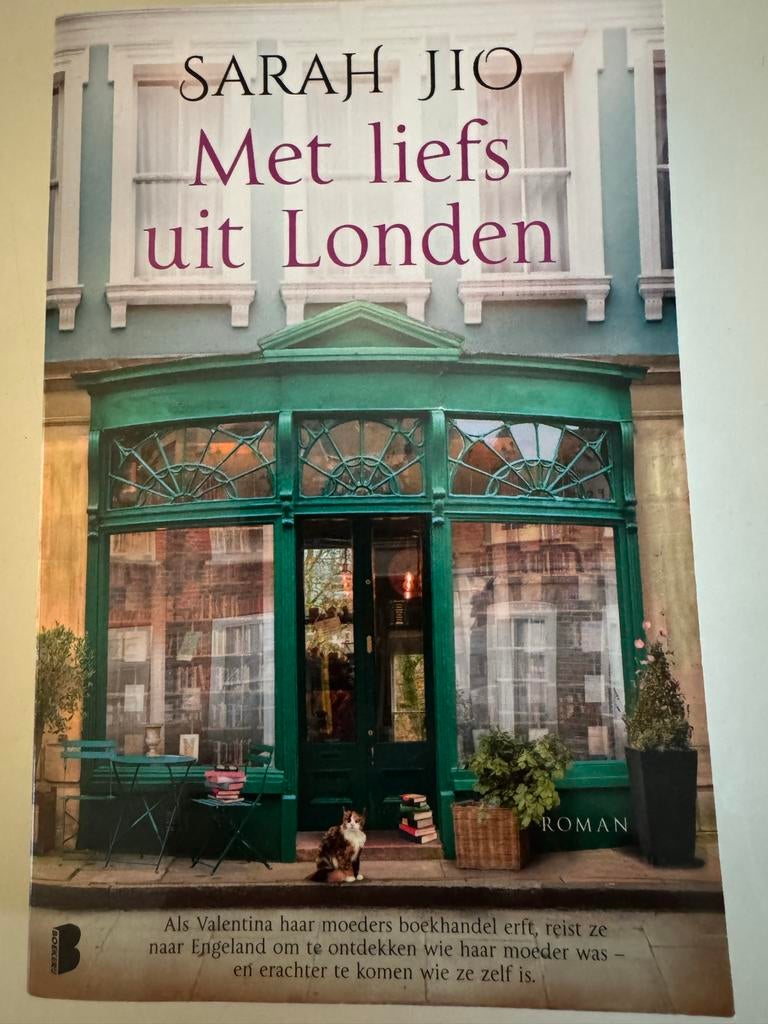 Met liefs uit Londen - Sarah Jio, Ophalen of Verzenden, Zo goed als nieuw, Nederland
