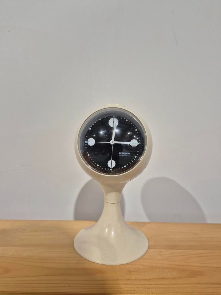 Blessing vintage space age opwindbare alarm klok. , Verzamelen, Retro, Ophalen of Verzenden