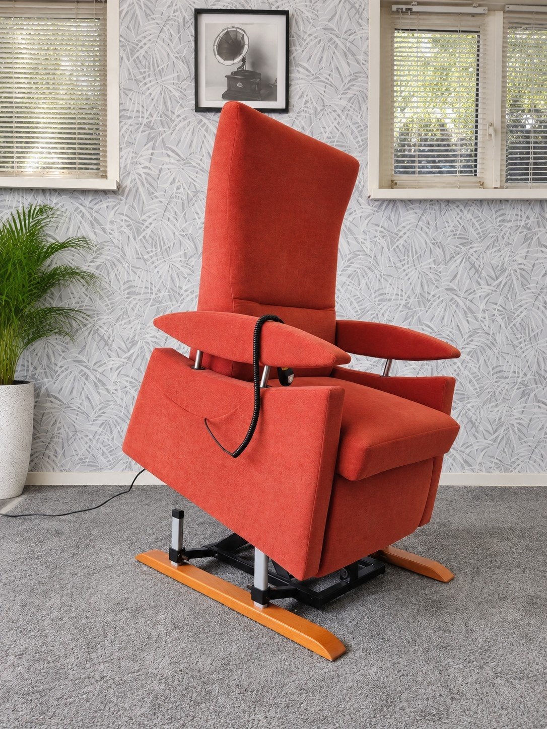 Fitform vario sta op stoel relax fauteuil met garantie, Fitform, Ophalen of Verzenden, Zo goed als nieuw, Onbekend