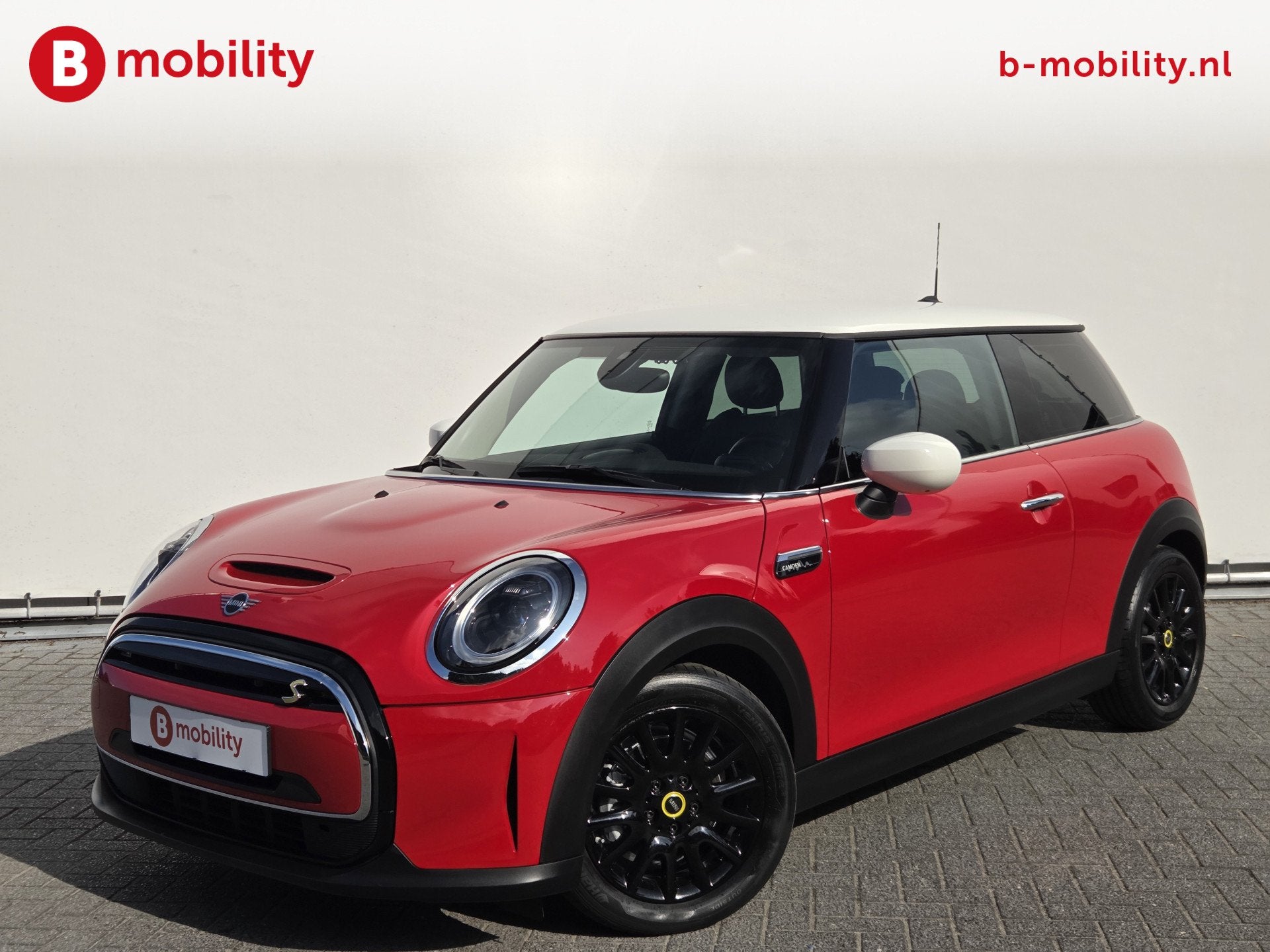 MINI Electric Camden Edition 33 kWh Warmtepomp SOH 99% Snell, Auto's, 4 stoelen, Leder en Stof, Mini Electric, 184 pk