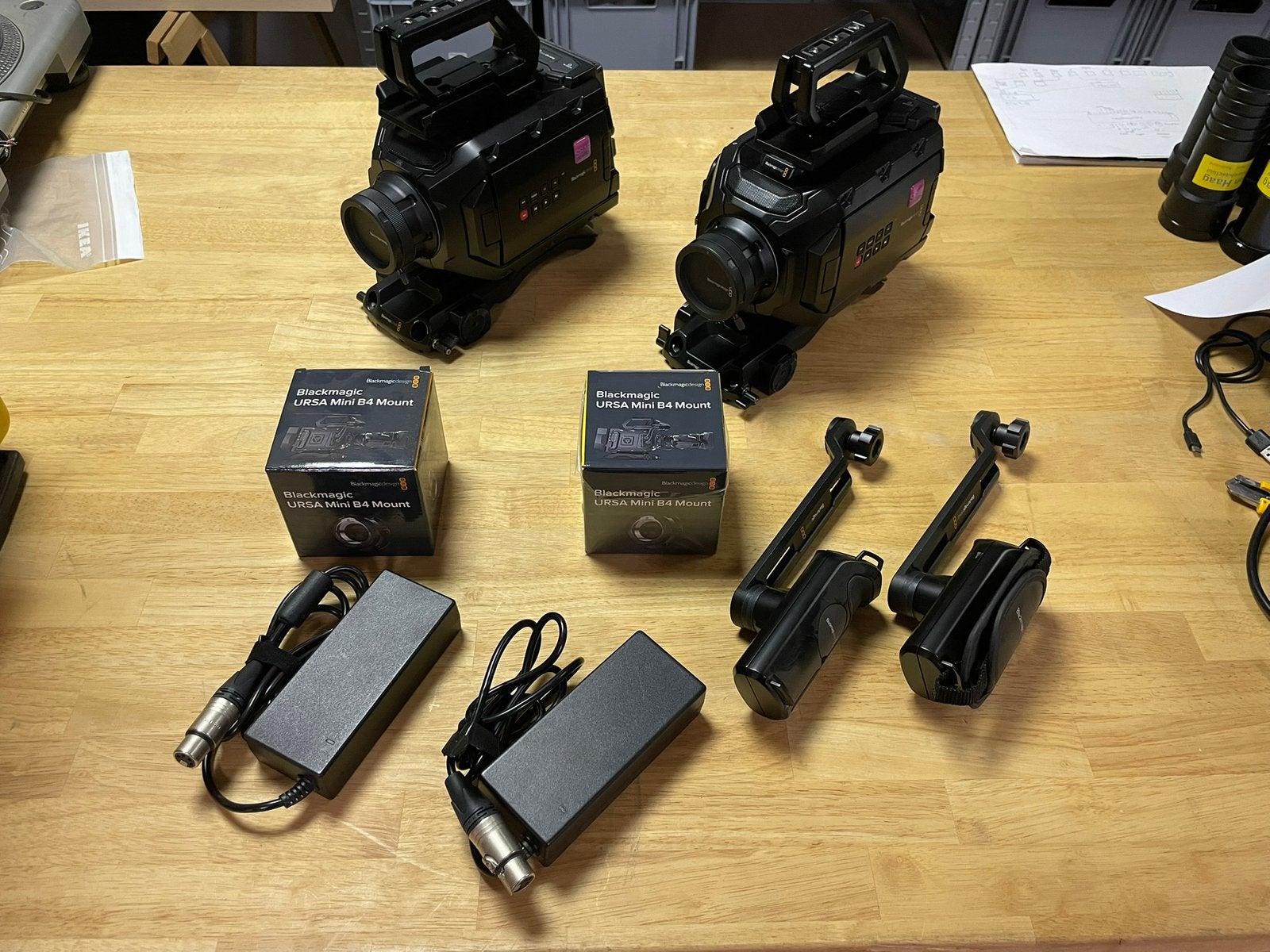 Blackmagic Ursa Mini 4K B4 ENG Kit (2X), Ophalen of Verzenden, Overige soorten, Camera