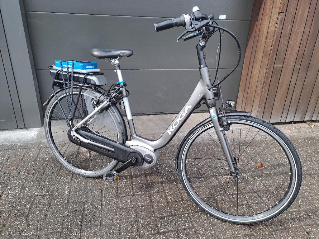 Koga é Nova, D53, izgst!! Bosch midden motor!!! 400Wh accu!!, Fietsen en Brommers, Gebruikt, 51 tot 55 cm, 50 km per accu of meer