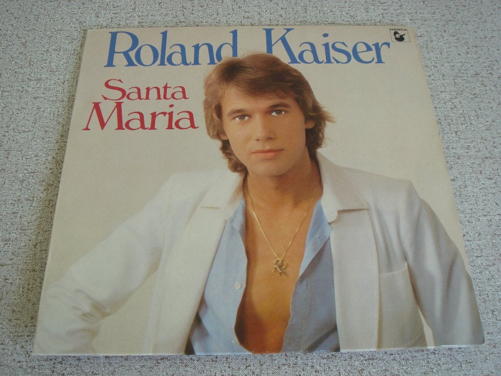 Roland Kaiser Vinyl LP - Santa Maria, Overige genres, Gebruikt, Inclusief binnenhoes, Ophalen of Verzenden