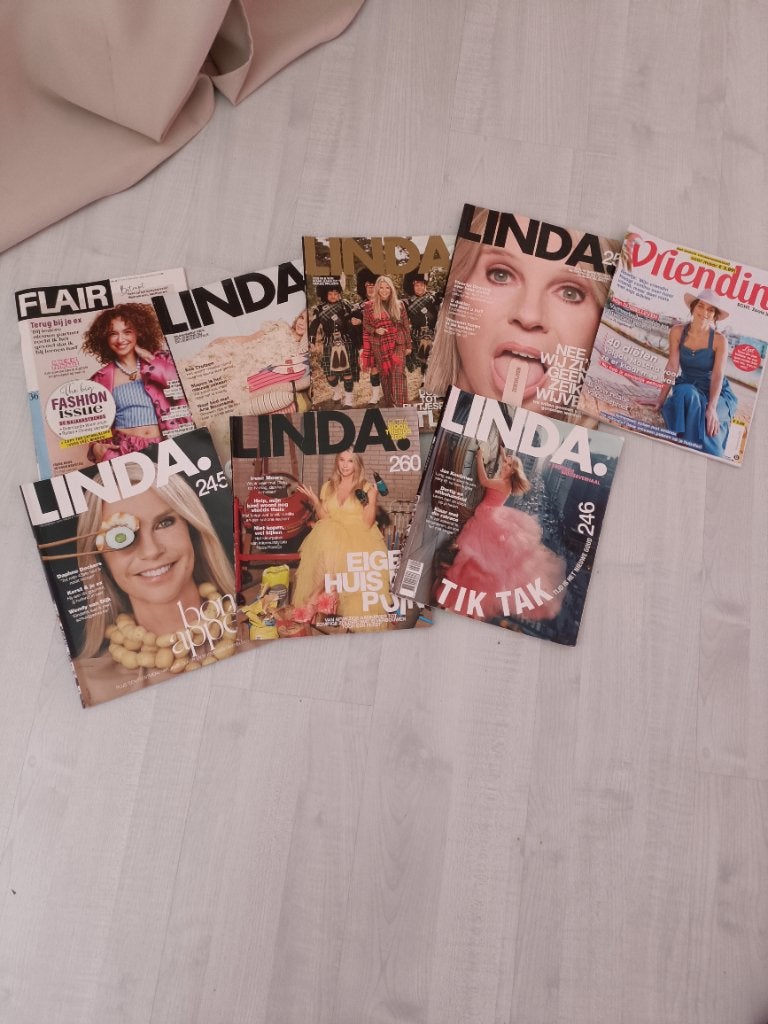 Gratis ophalen tijdschriften, Ophalen, Gelezen, Damesbladen