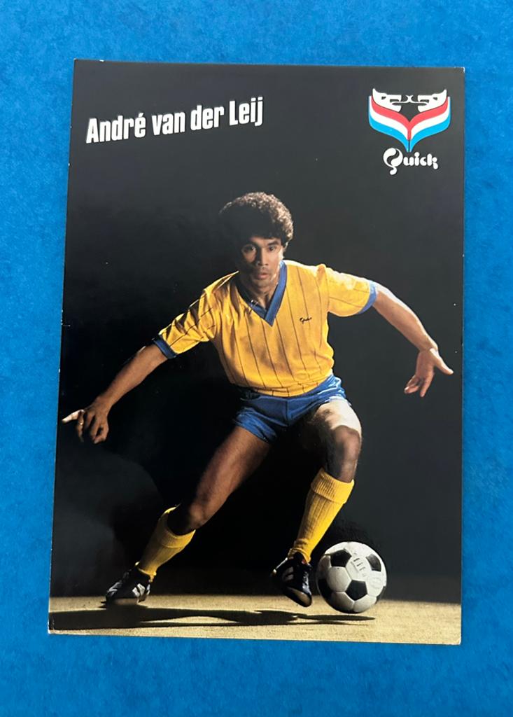 André van der Ley - Spelerskaart, Verzenden, Zo goed als nieuw, Overige binnenlandse clubs, Spelerskaart