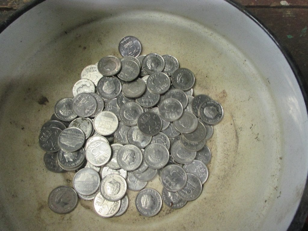 Kwartjes 25 cent munten, Postzegels en Munten, Munten | Nederland, Ophalen, Koningin Juliana, 25 cent