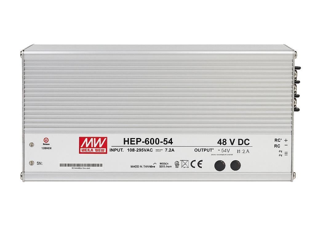 Mean Well HEP-600-54 Industriële Voeding 54V 600, N.B, Nieuw, N.B, Mean Well HEP-600-54