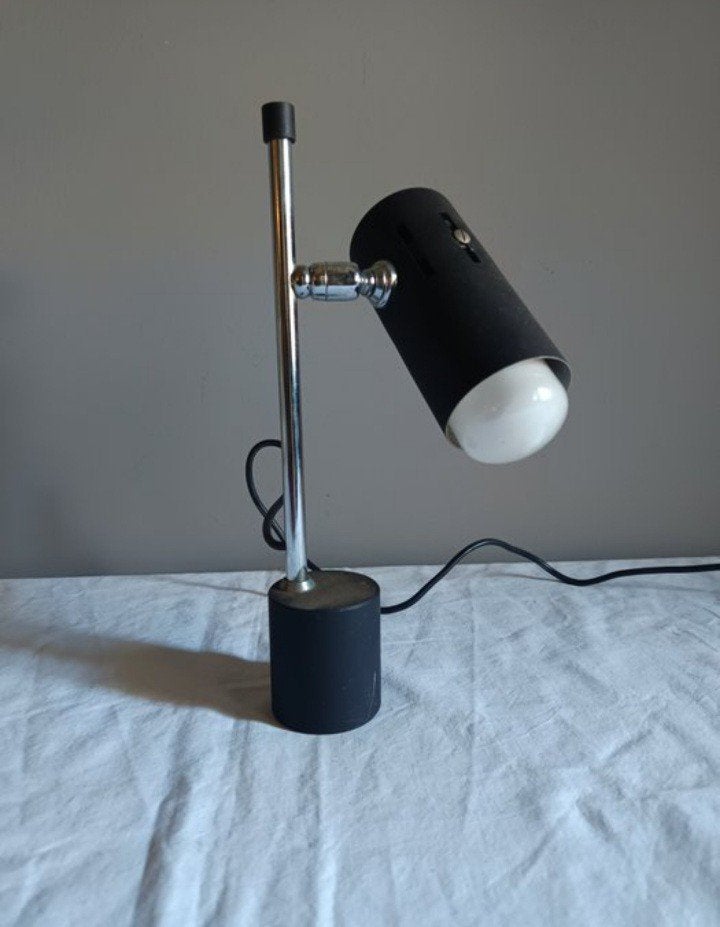 Vintage verlichting Hala Zeist model 358 jaren 60, Huis en Inrichting, Lampen | Tafellampen, Ophalen, Gebruikt