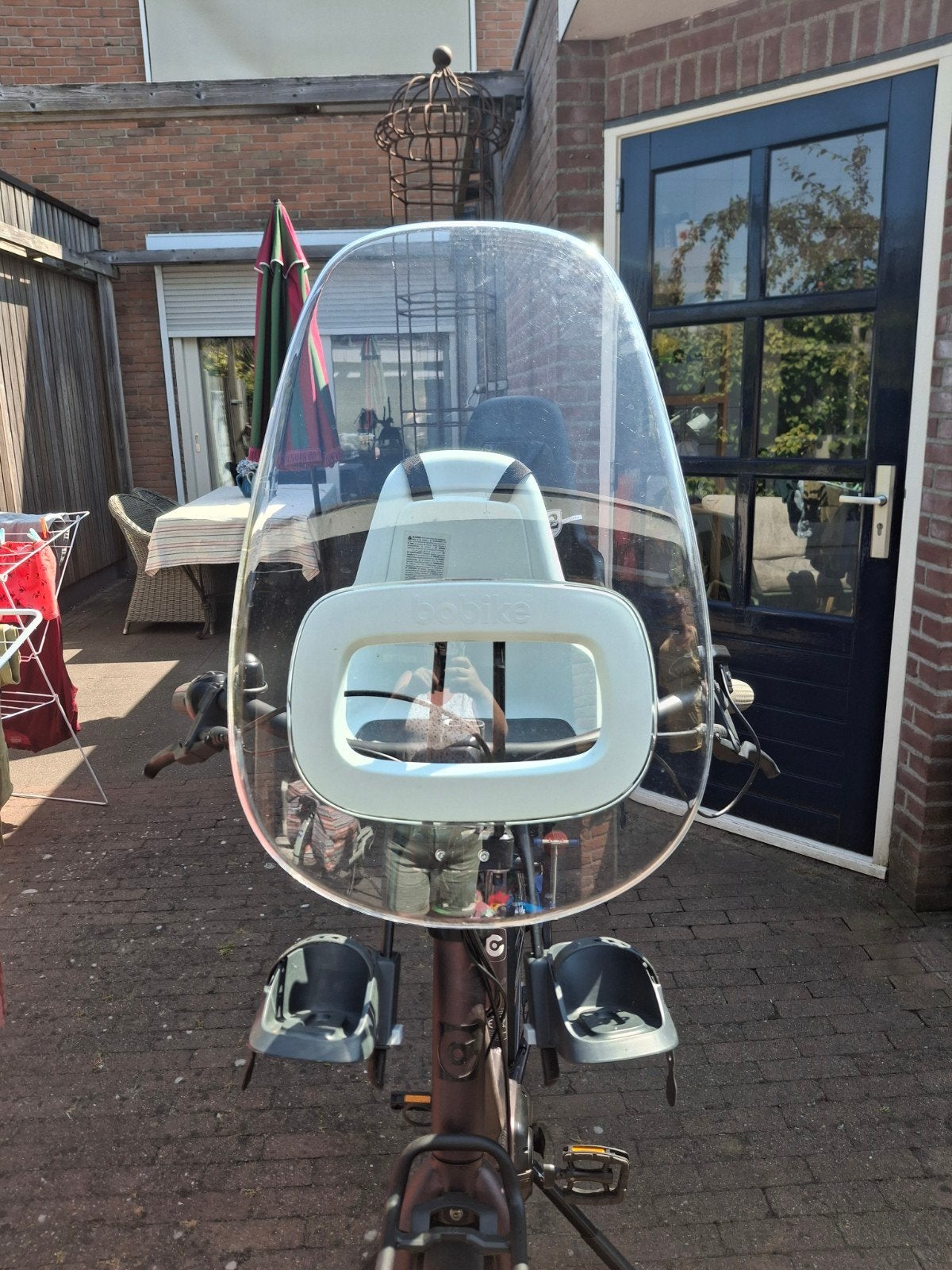 bobike fietsstoeltje voor, Fietsen en Brommers, Fietsaccessoires | Fietsstoeltjes, Ophalen, Zo goed als nieuw