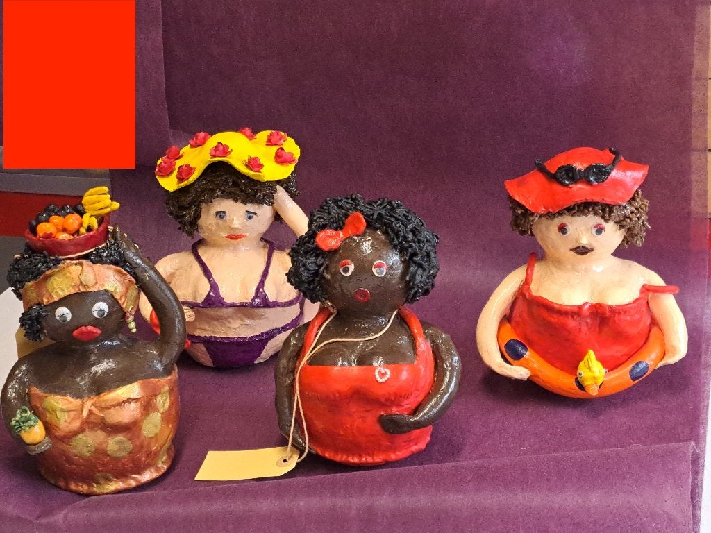 Curvy Ladies LEUKE Decoratie eigen ontwerp (NIEUW), Meerkleurig, Ophalen of Verzenden, Overige stijlen, Handgemaakt