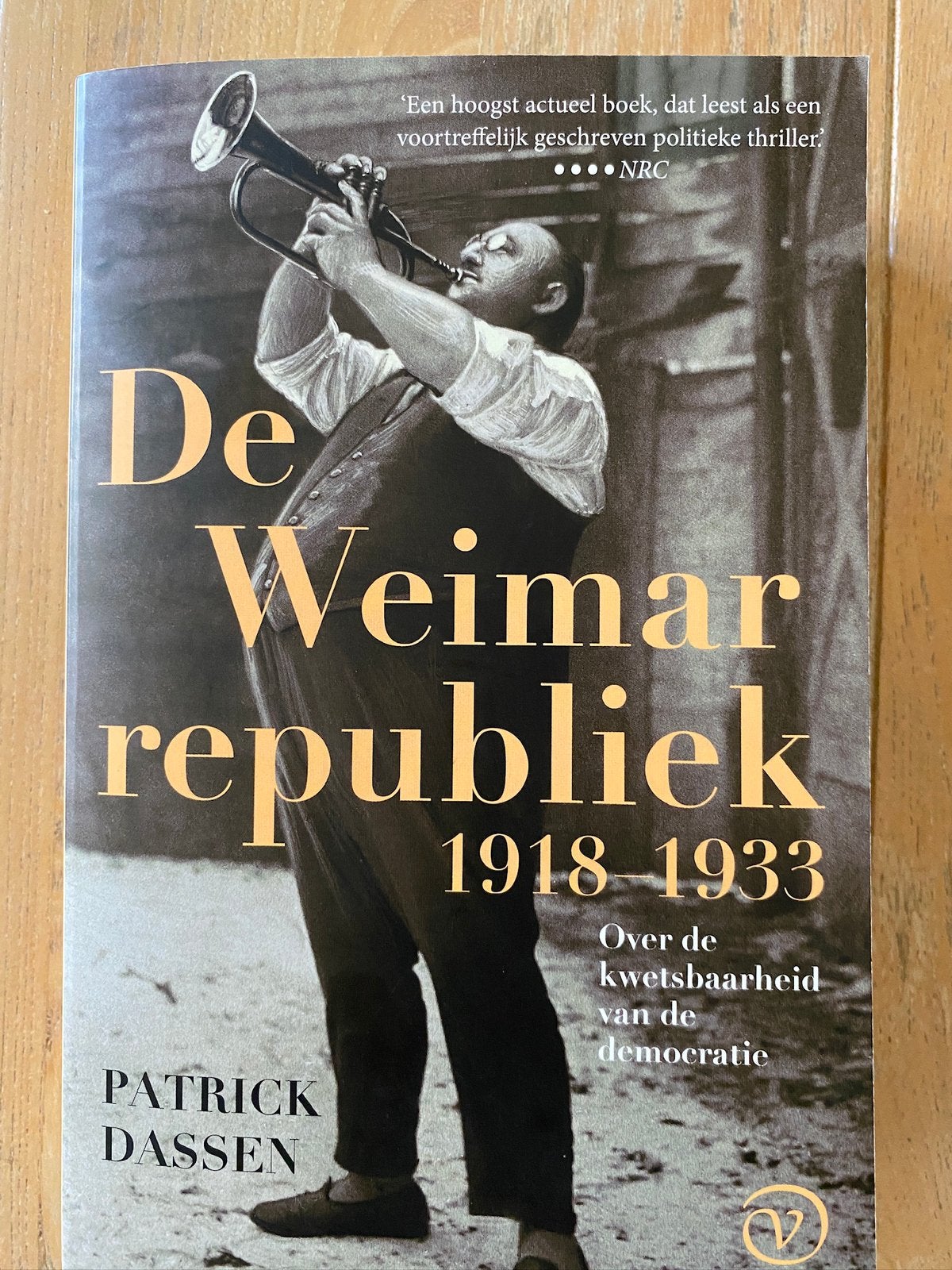 De Weimar republiek, 1918-1933, Ophalen of Verzenden, Zo goed als nieuw, Europa