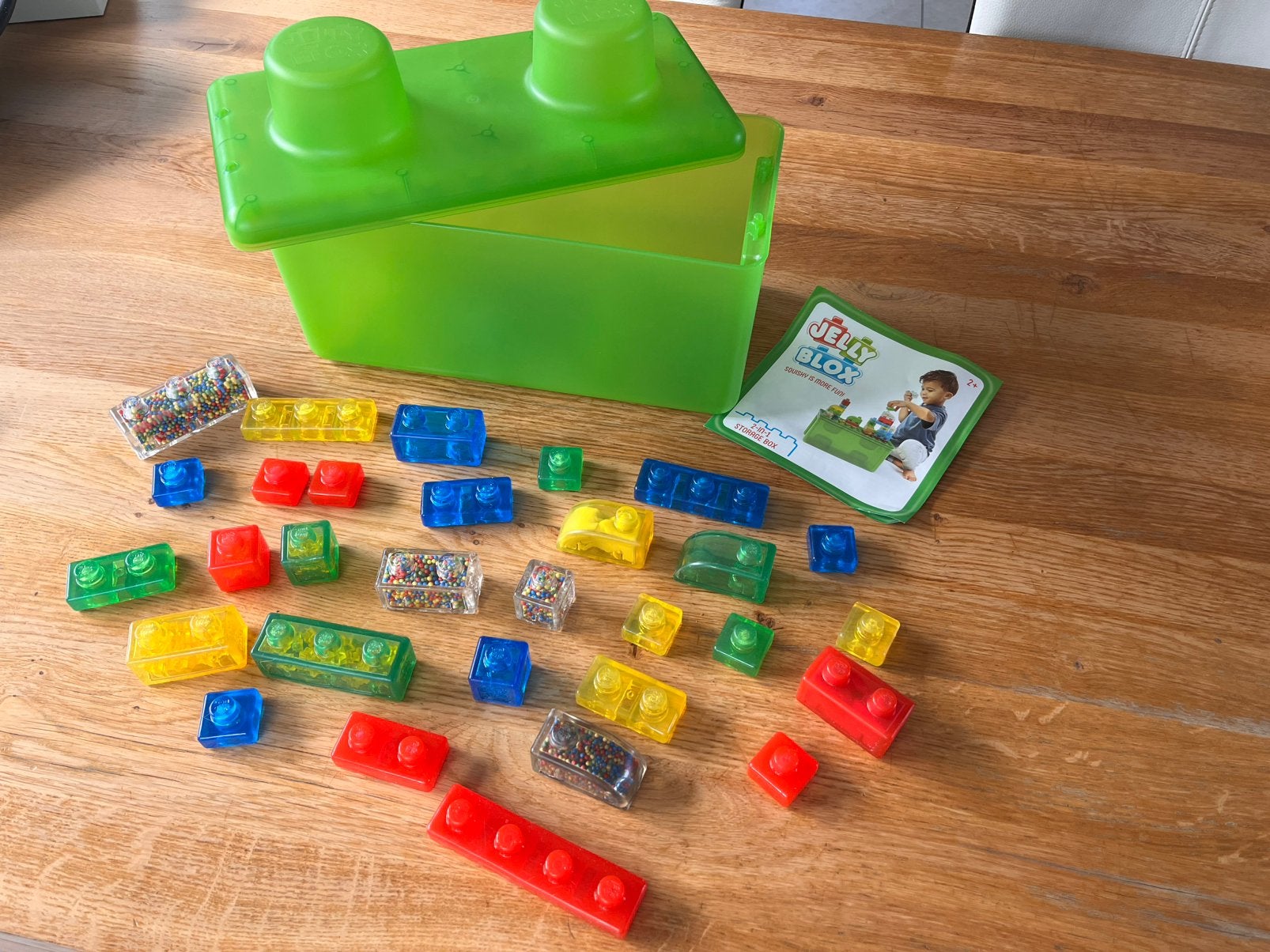 Jelly Blox - sensorisch bouwspeelgoed, Ophalen of Verzenden, Zo goed als nieuw