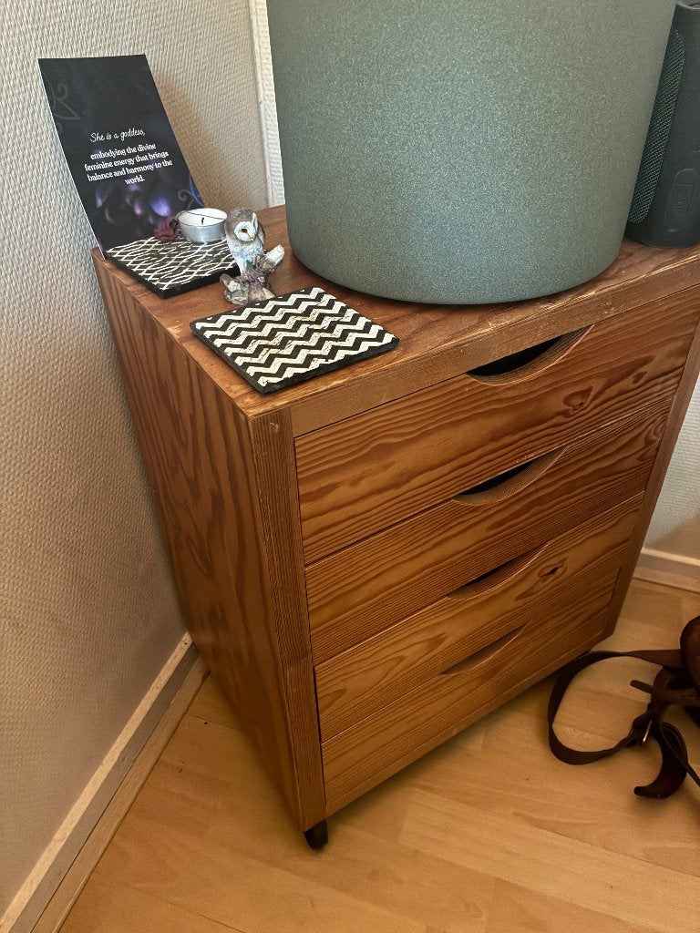 Kastje, Huis en Inrichting, Kasten | Ladekasten, Ophalen, Minder dan 50 cm, Gebruikt, Eikenhout