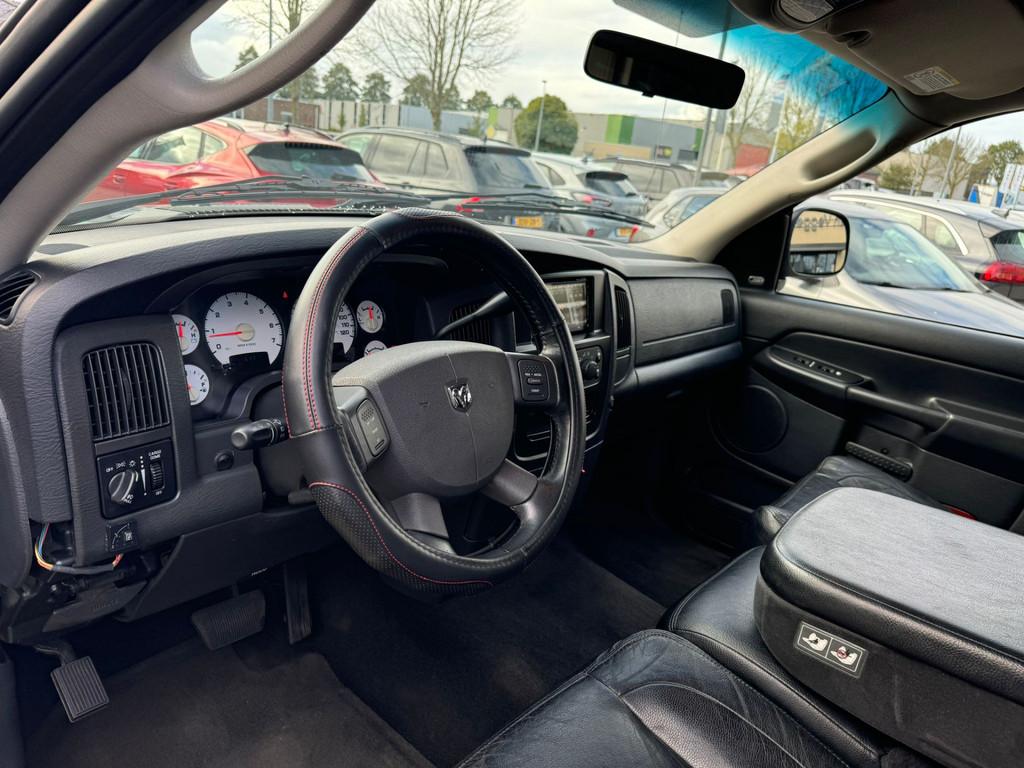 Dodge Ram 1500 5.7 hemi magnum marge, speciale velgen, trekh, Auto's, Bestelauto's, Automaat, 340 pk, Leder, Bedrijf
