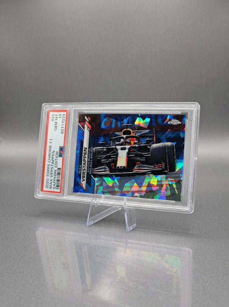 2020 TOPS CHROME F1 MAX VERSTAPPEN SAPPHIRE PSA 10, Ophalen of Verzenden, Nieuw, Formule 1